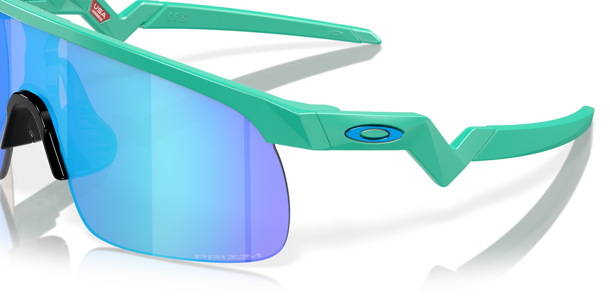 [Prizm Sapphire Lenses, Matte Celeste Frame]