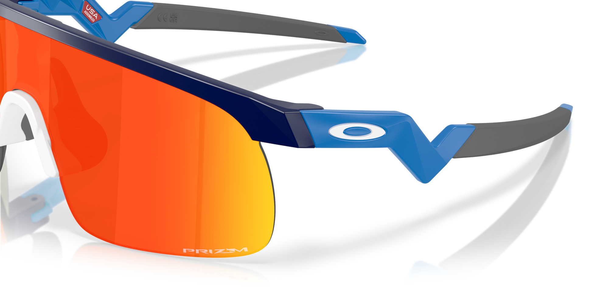 [Prizm Ruby Lenses, Matte Navy Frame]