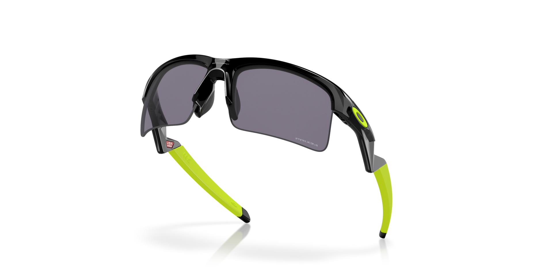 [Prizm Grey Lenses, Polished Black Frame]