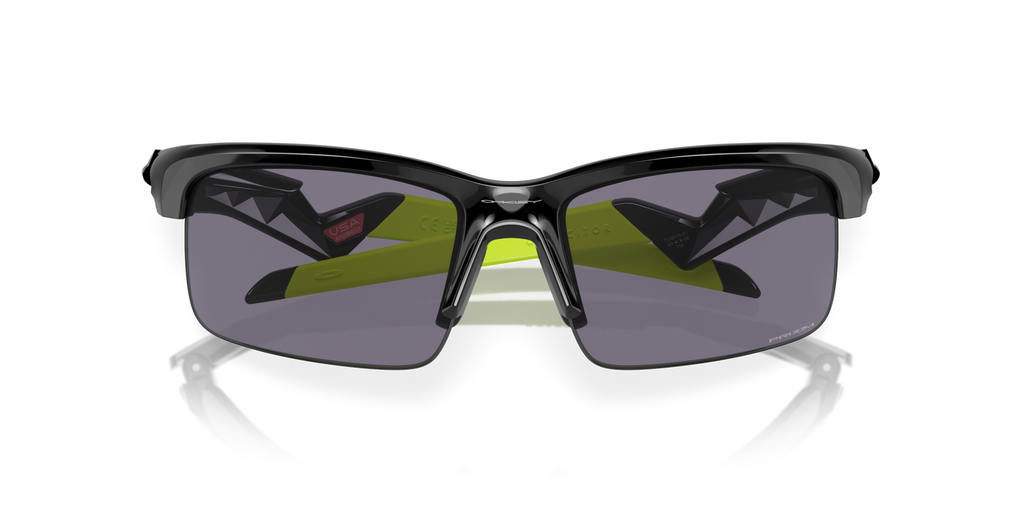 [Prizm Grey Lenses, Polished Black Frame]