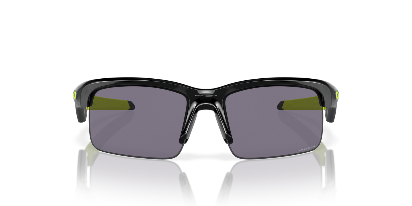 [Prizm Grey Lenses, Polished Black Frame]