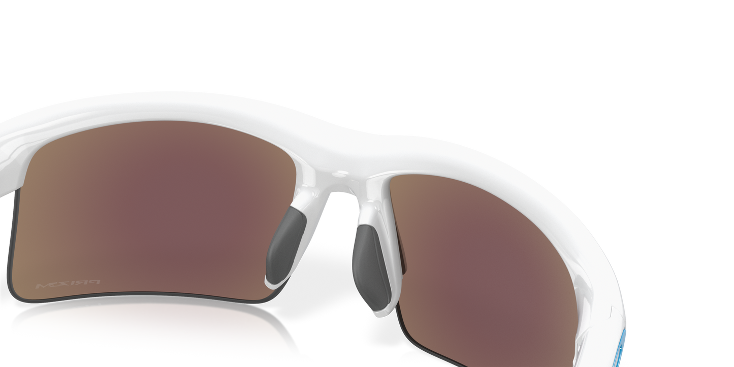 [Prizm Sapphire Lenses, Polished White Frame]