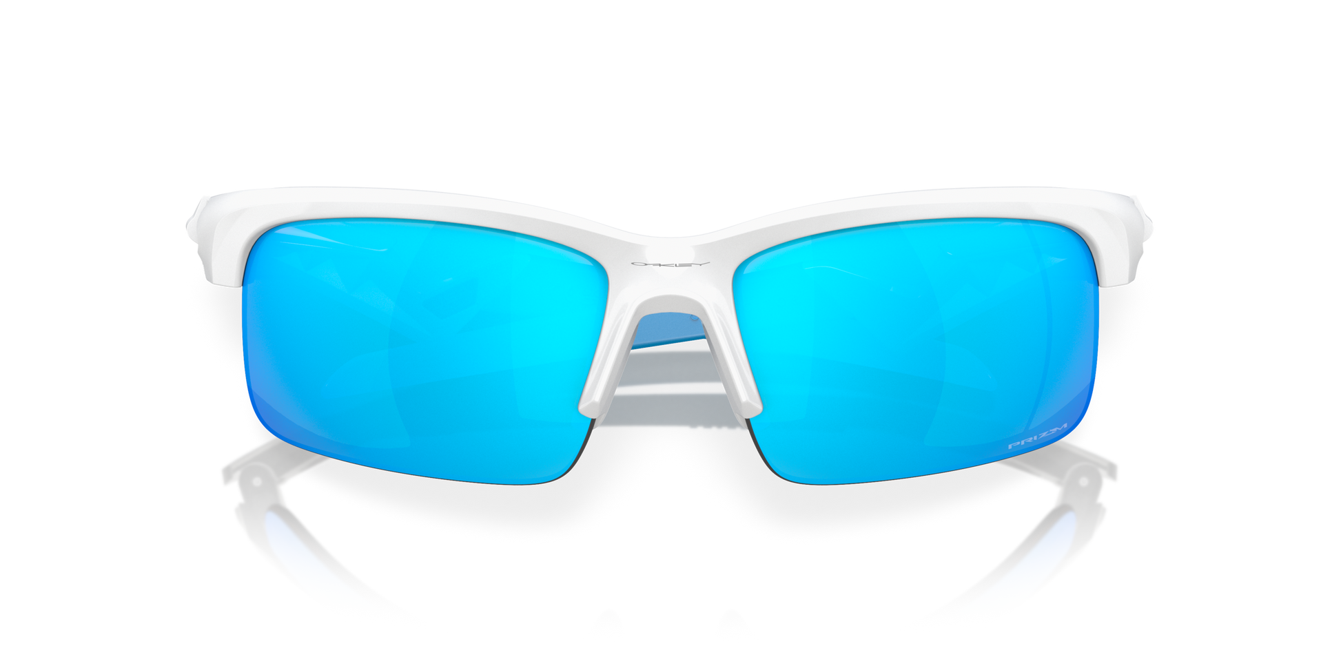 [Prizm Sapphire Lenses, Polished White Frame]
