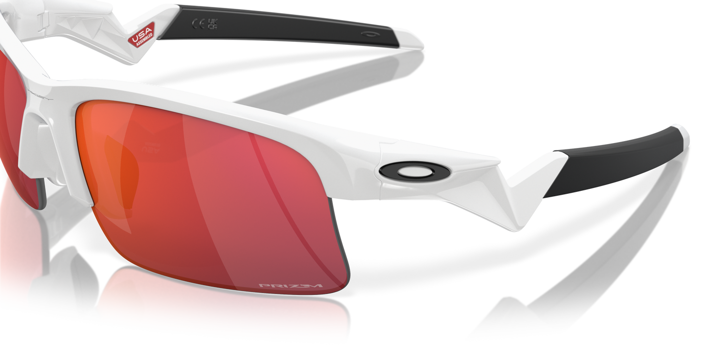 [Prizm Field Lenses, Polished White Frame]