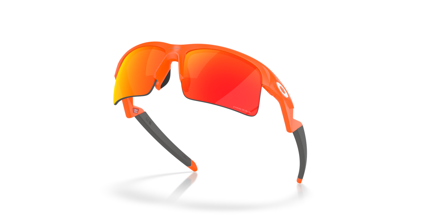 [Prizm Ruby Lenses, Matte Neon Orange Frame]