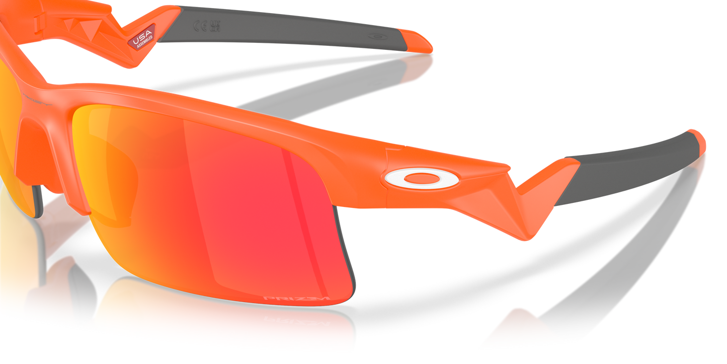 [Prizm Ruby Lenses, Matte Neon Orange Frame]