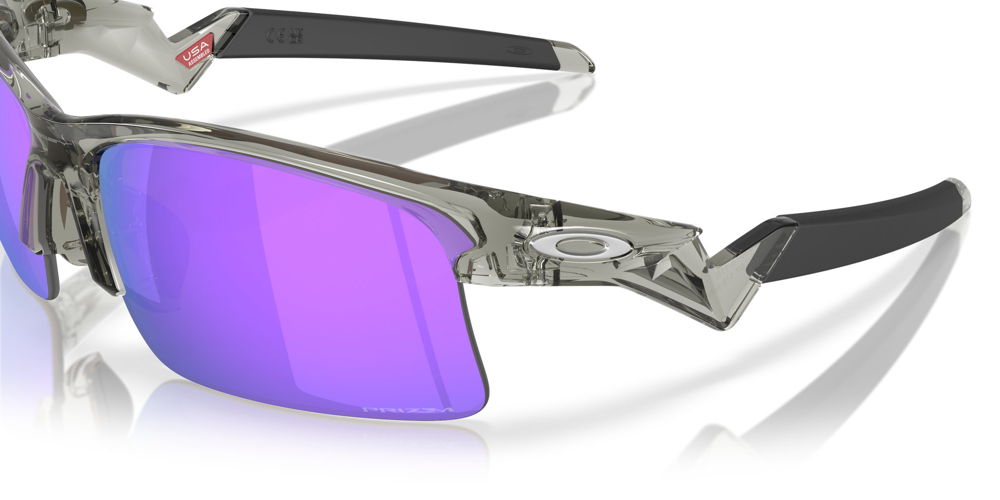 [Prizm Violet Lenses, Grey Ink Frame]