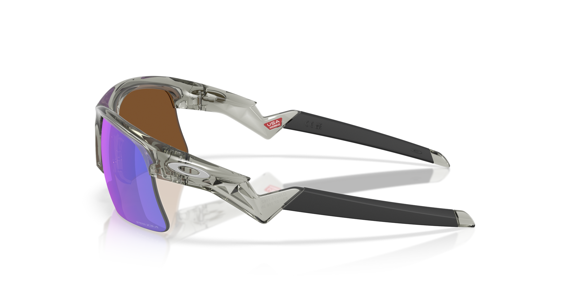 [Prizm Violet Lenses, Grey Ink Frame]