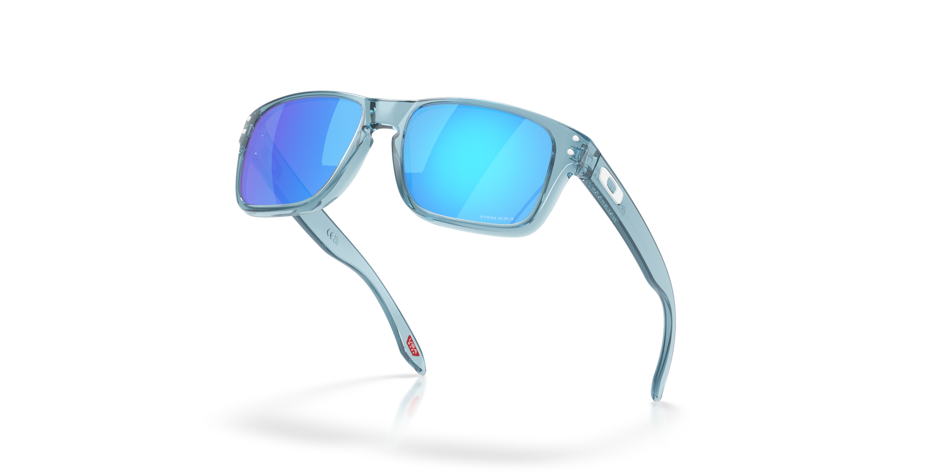 [Prizm Sapphire Lenses, Transparent Stonewash Frame]