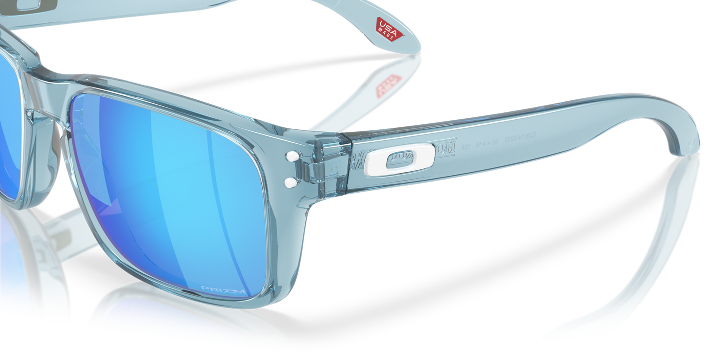 [Prizm Sapphire Lenses, Transparent Stonewash Frame]