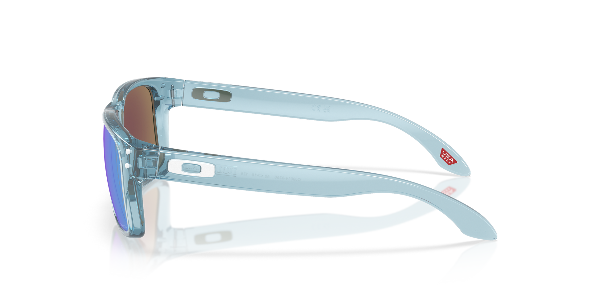 [Prizm Sapphire Lenses, Transparent Stonewash Frame]