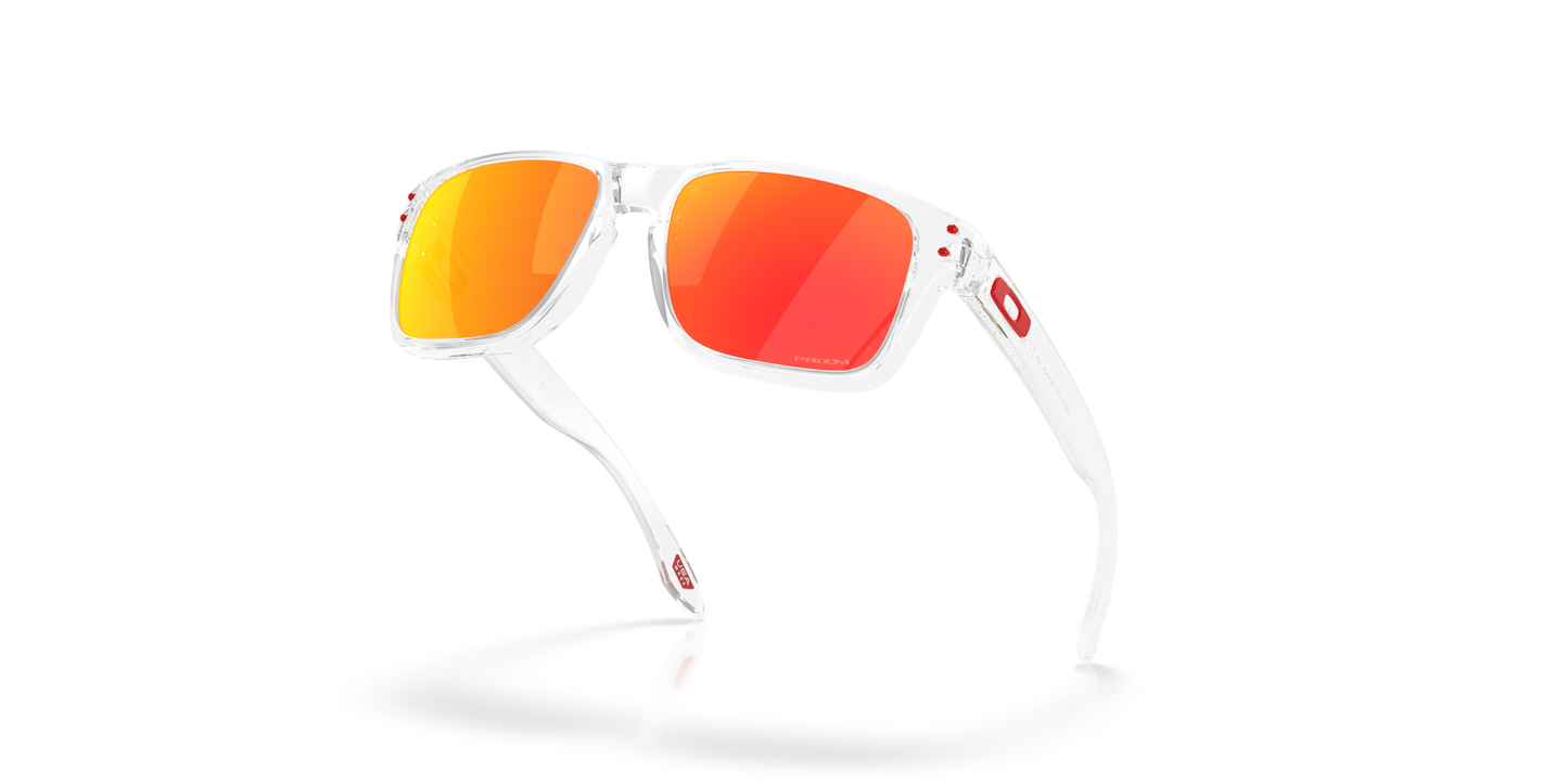 [Prizm Ruby Lenses, Clear Frame]