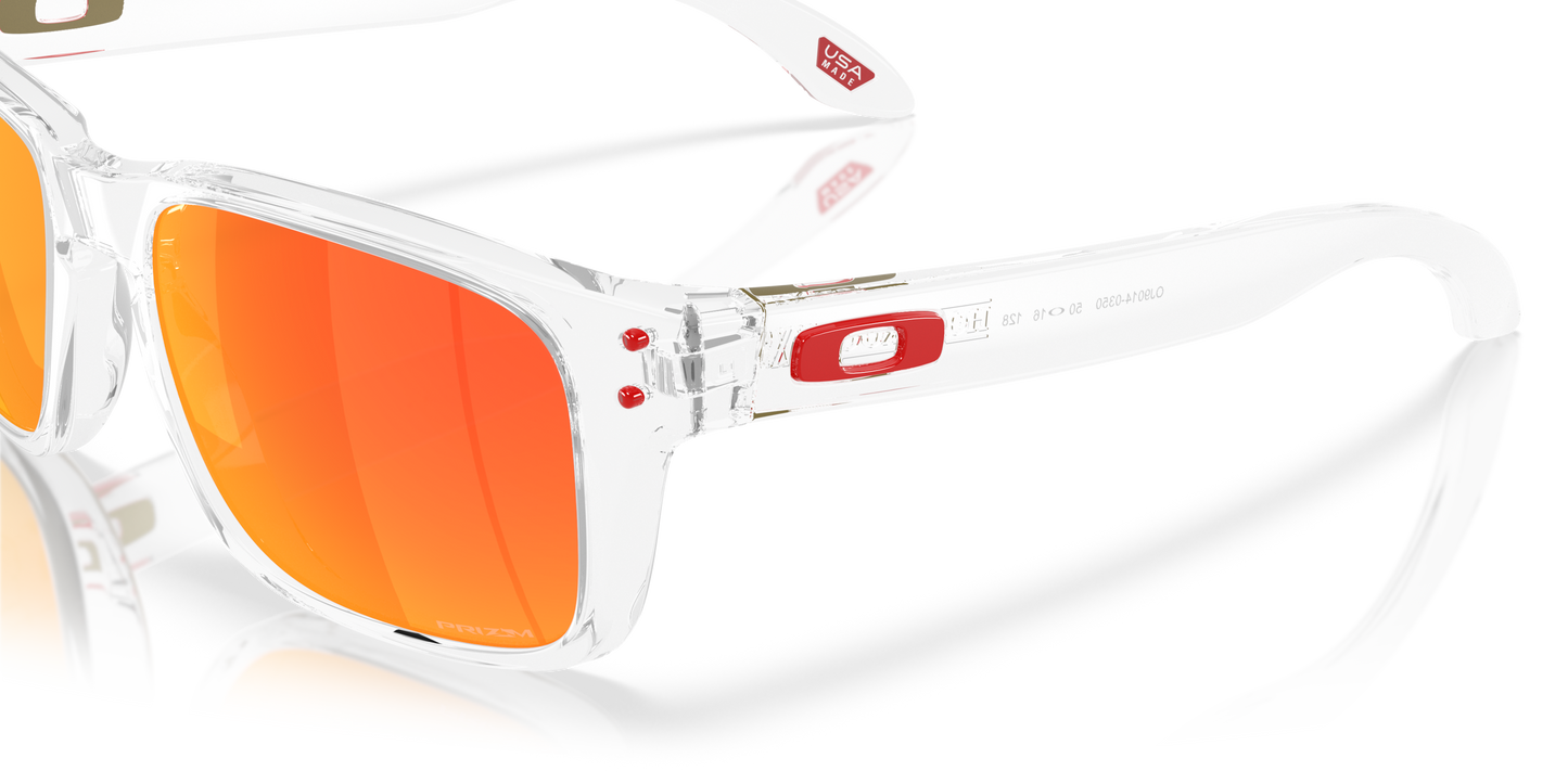 [Prizm Ruby Lenses, Clear Frame]