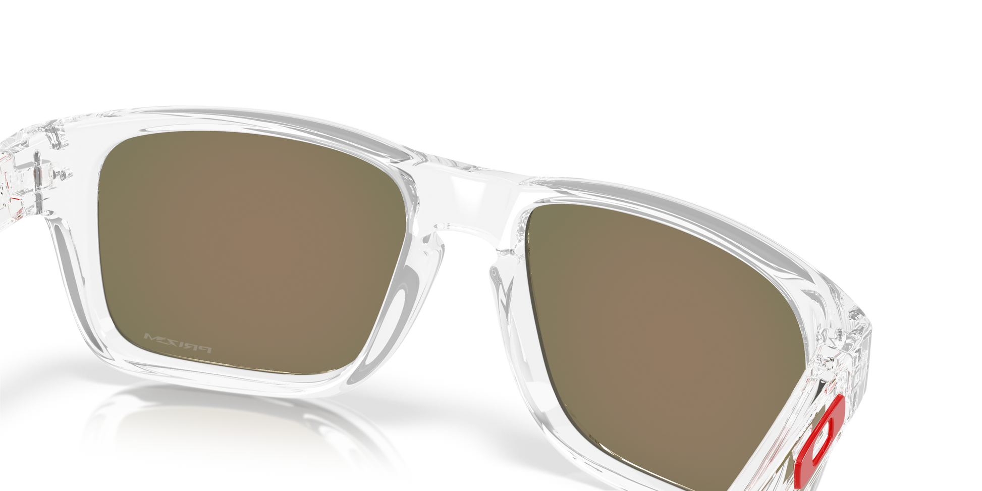[Prizm Ruby Lenses, Clear Frame]
