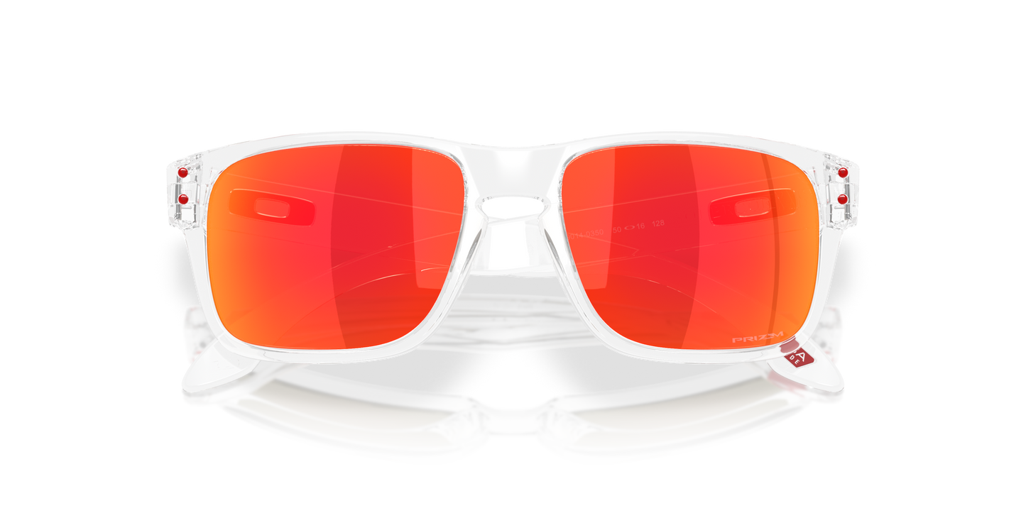[Prizm Ruby Lenses, Clear Frame]