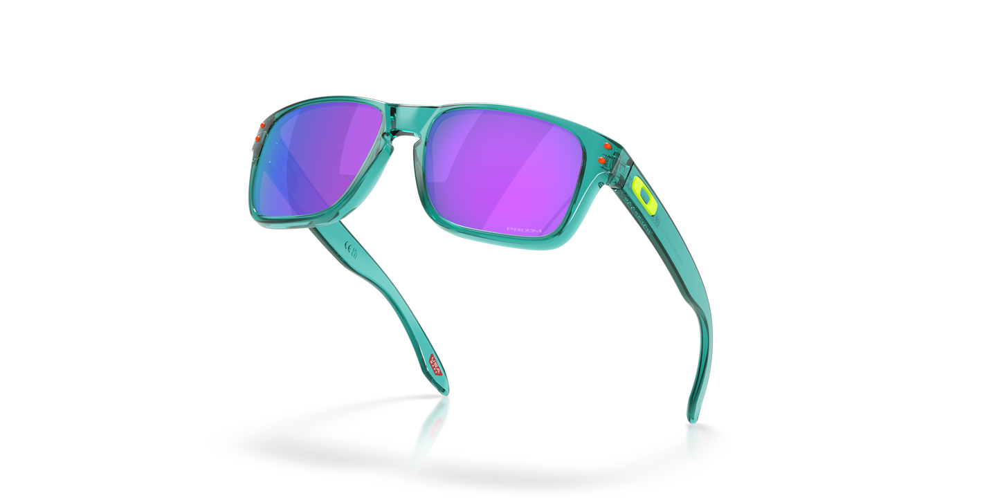 [Prizm Violet Lenses, Grey Smoke Frame]