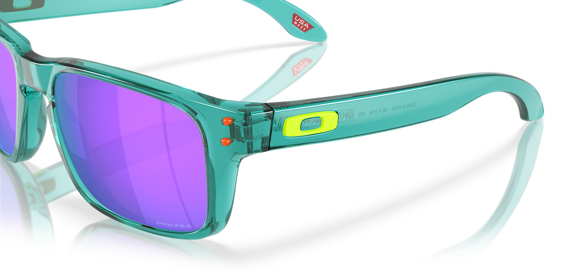 [Prizm Violet Lenses, Grey Smoke Frame]