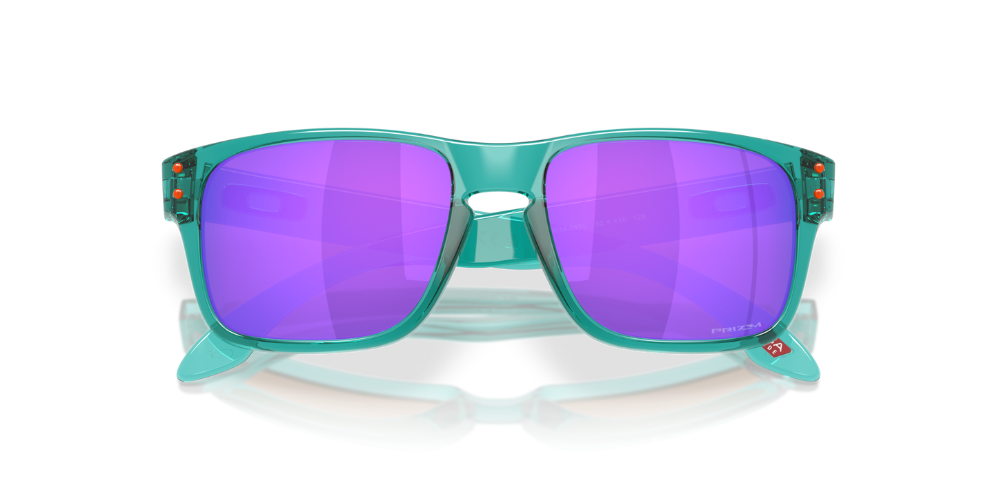 [Prizm Violet Lenses, Grey Smoke Frame]