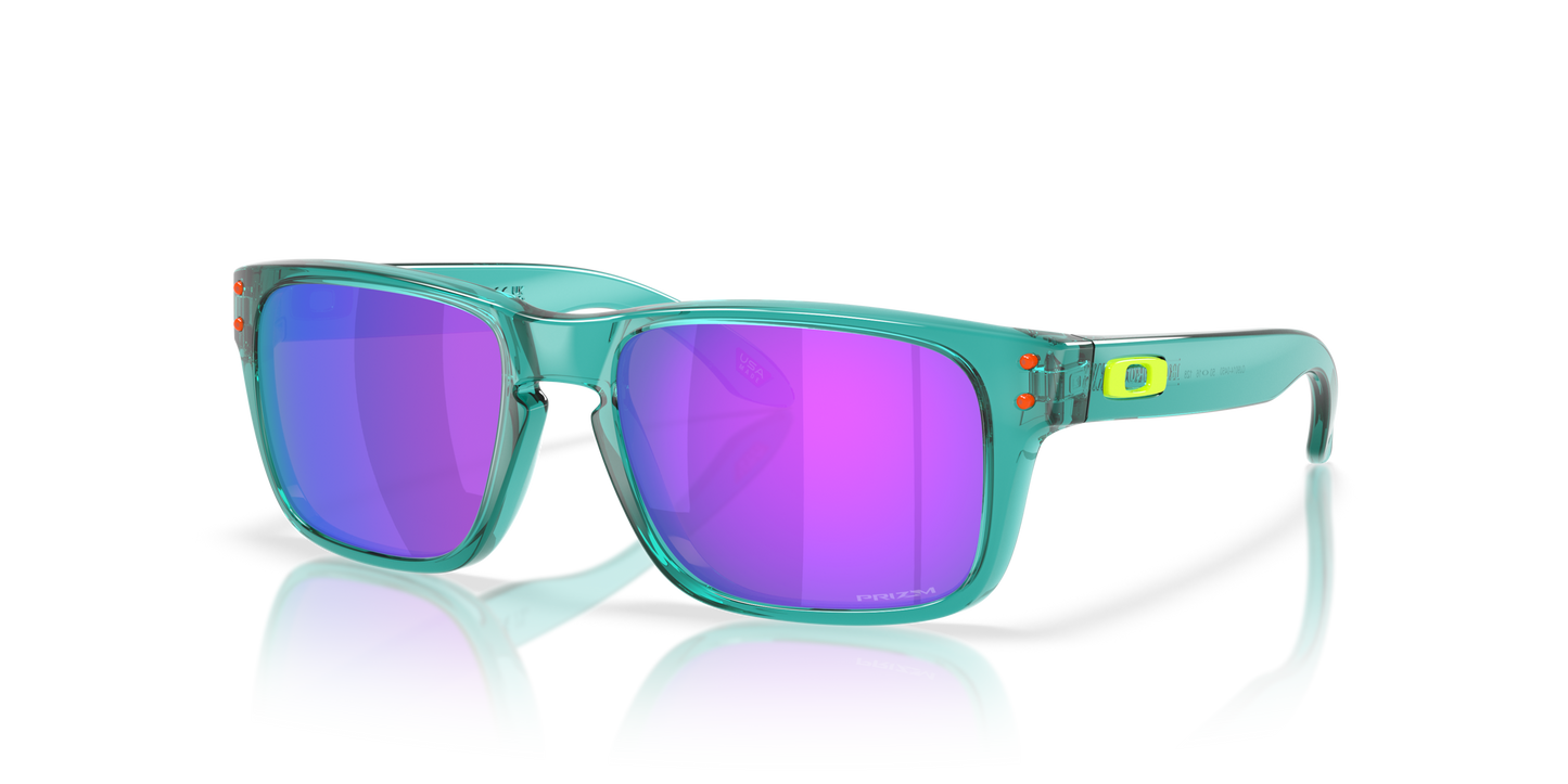 [Prizm Violet Lenses, Grey Smoke Frame]