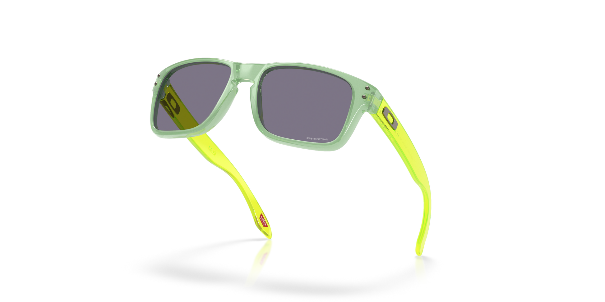 [Prizm Grey Lenses, Transparent Jade Frame]