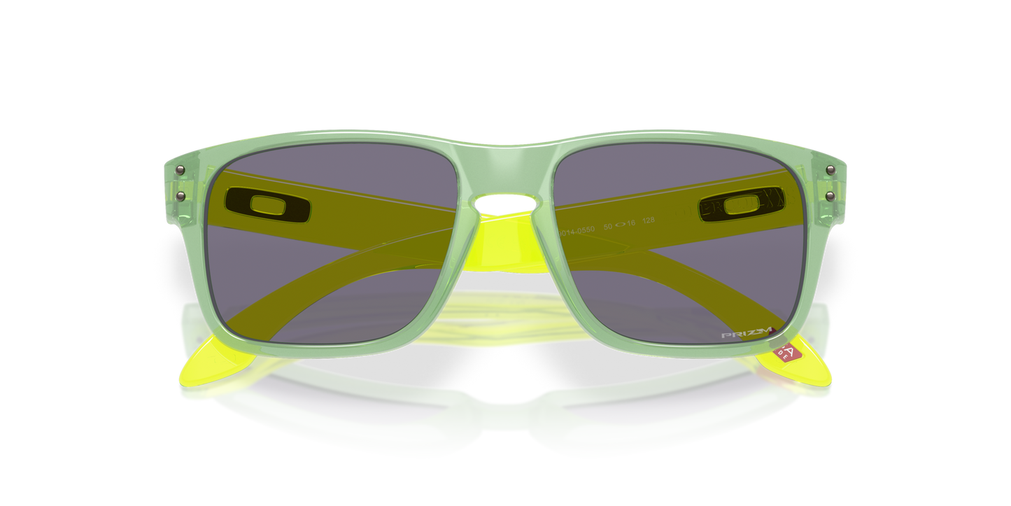 [Prizm Grey Lenses, Transparent Jade Frame]