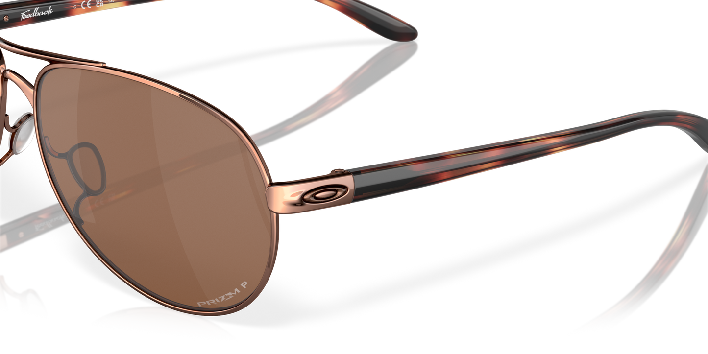 [Prizm Tungsten Polarized Lenses, Rose Gold Frame]