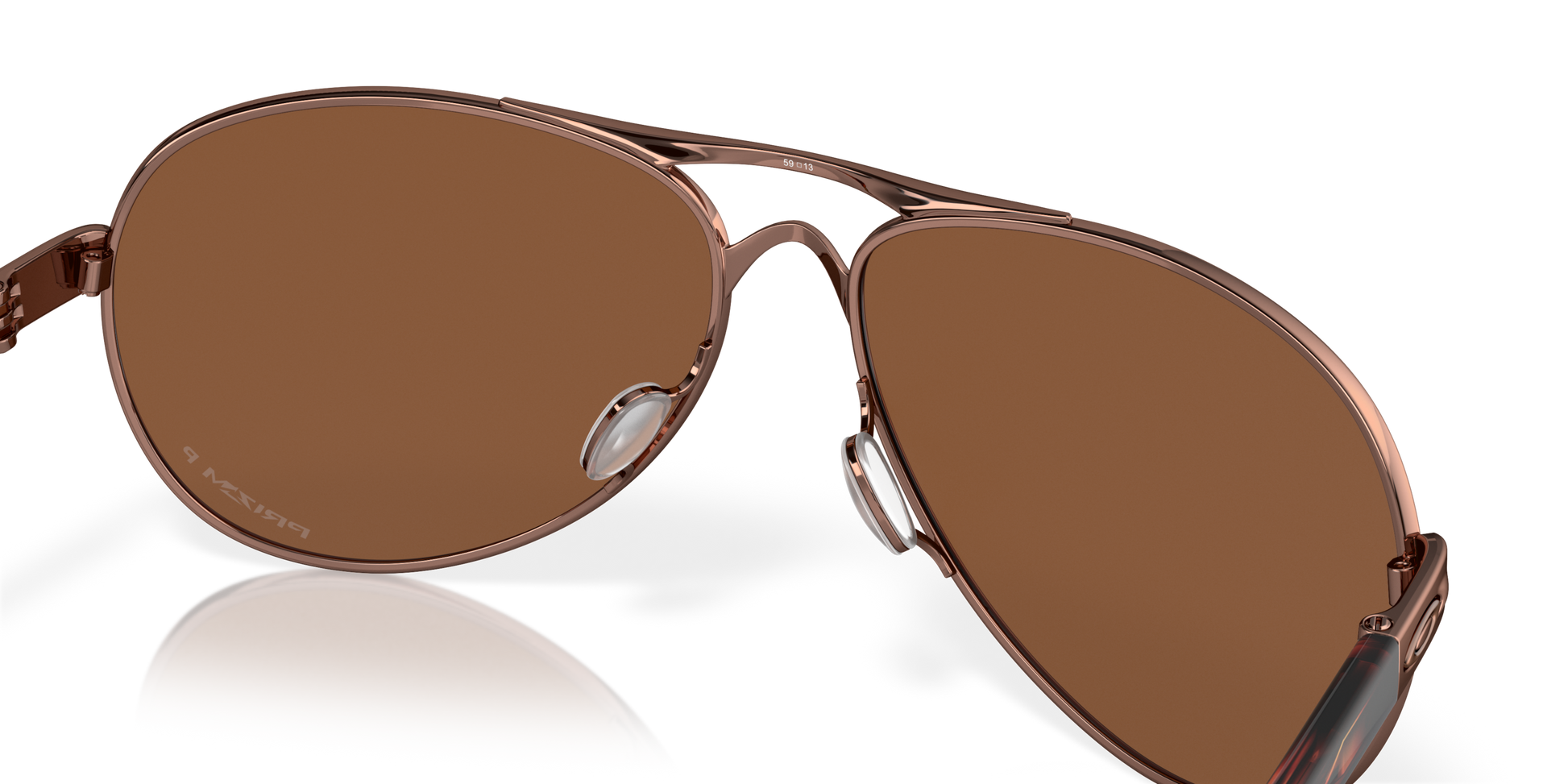 [Prizm Tungsten Polarized Lenses, Rose Gold Frame]