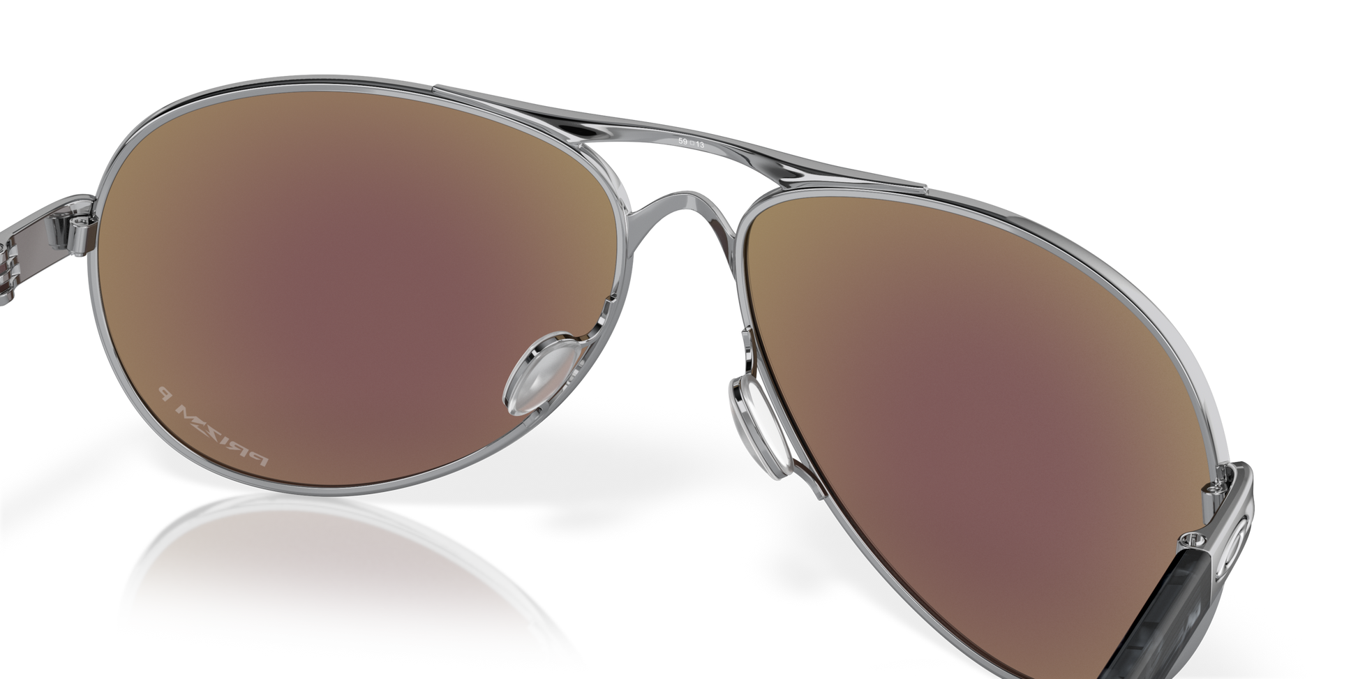 [Prizm Sapphire Polarized Lenses, Polished Chrome Frame]