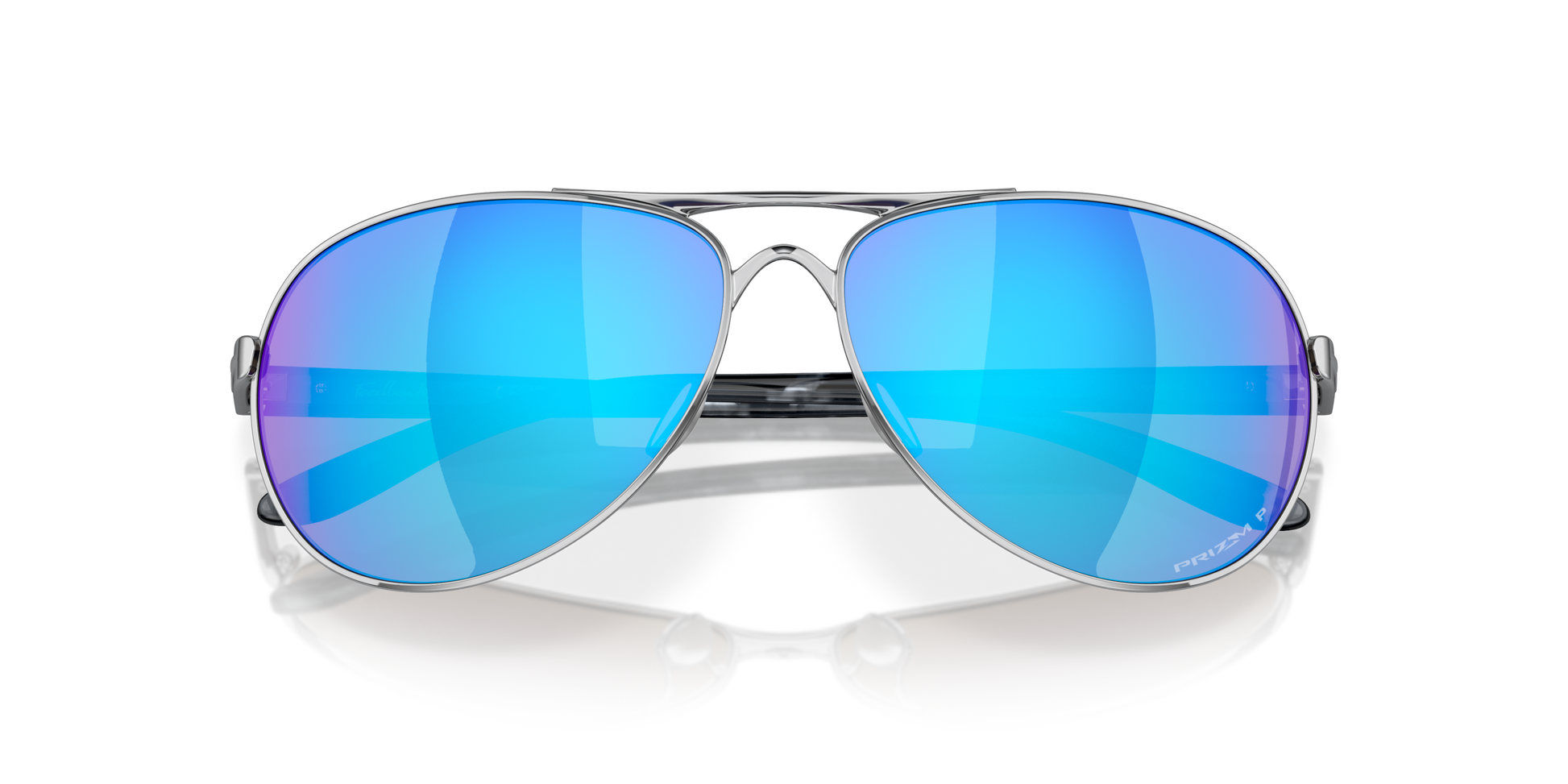 [Prizm Sapphire Polarized Lenses, Polished Chrome Frame]