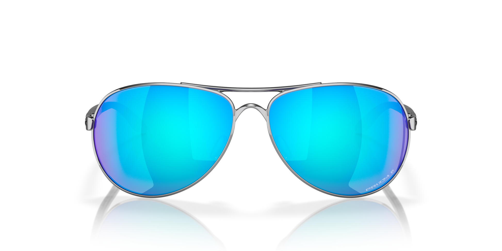 [Prizm Sapphire Polarized Lenses, Polished Chrome Frame]