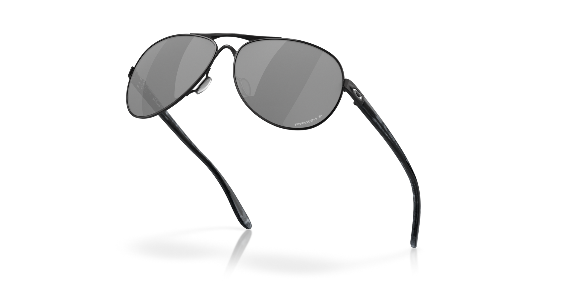 [Prizm Black Polarized Lenses, Polished Black Frame]