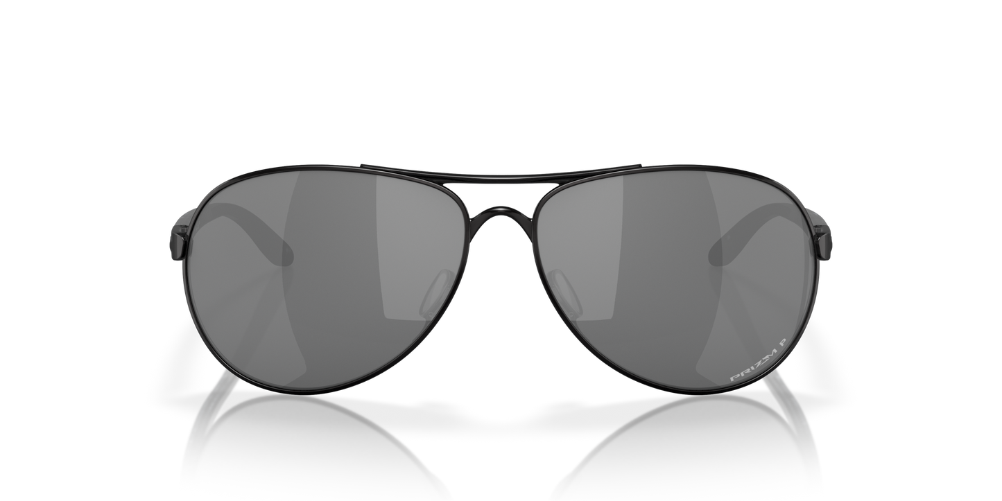 [Prizm Black Polarized Lenses, Polished Black Frame]