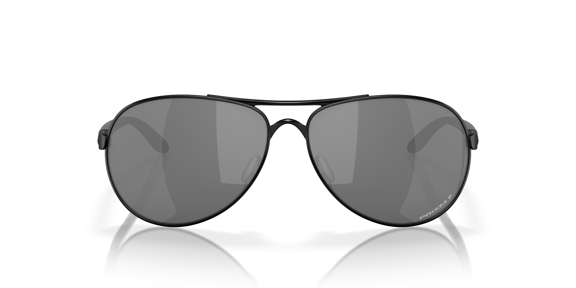 [Prizm Black Polarized Lenses, Polished Black Frame]