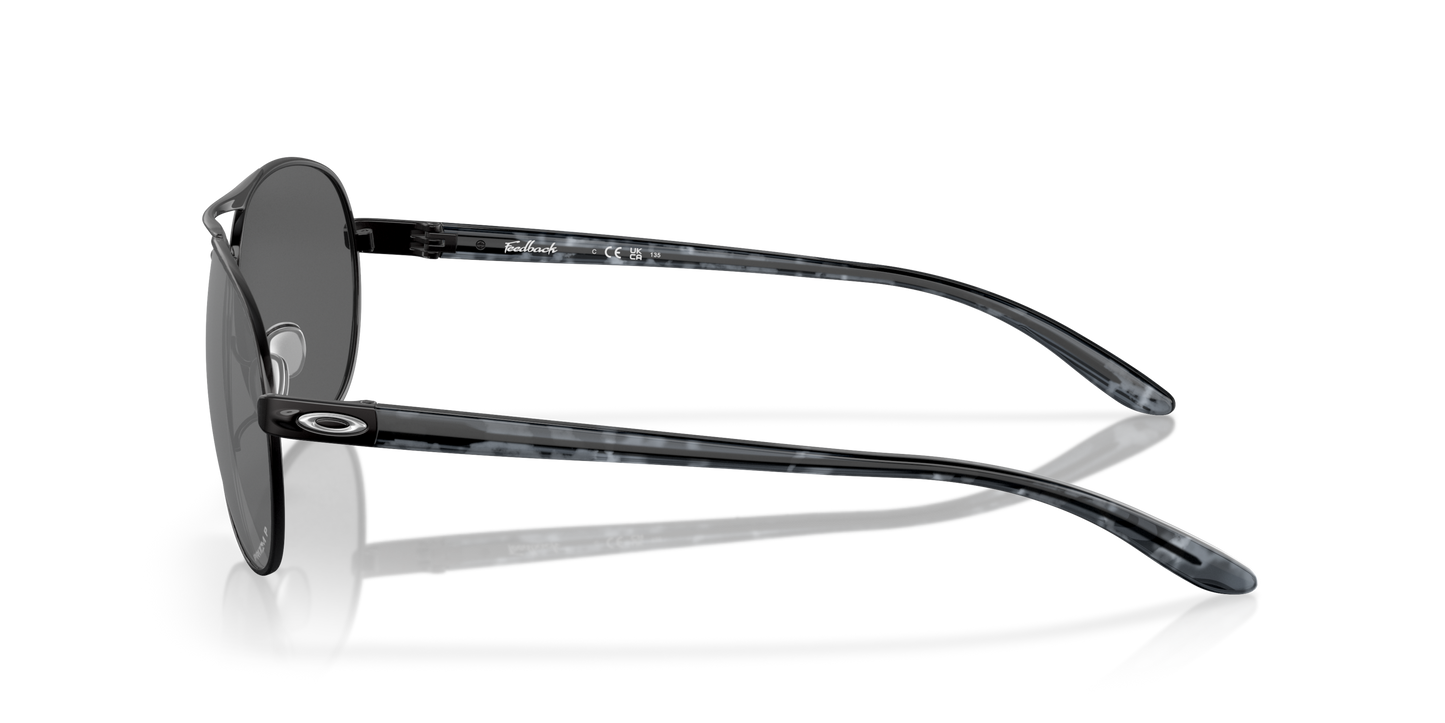 [Prizm Black Polarized Lenses, Polished Black Frame]