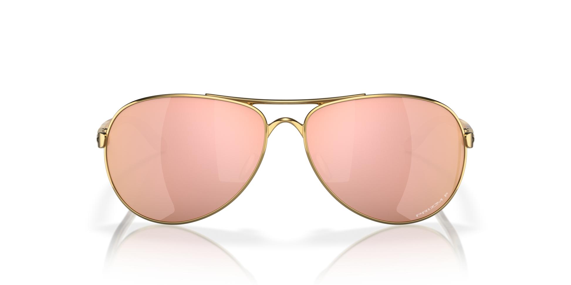 [Prizm Rose Gold Polarized Lenses, Polished Gold Frame]
