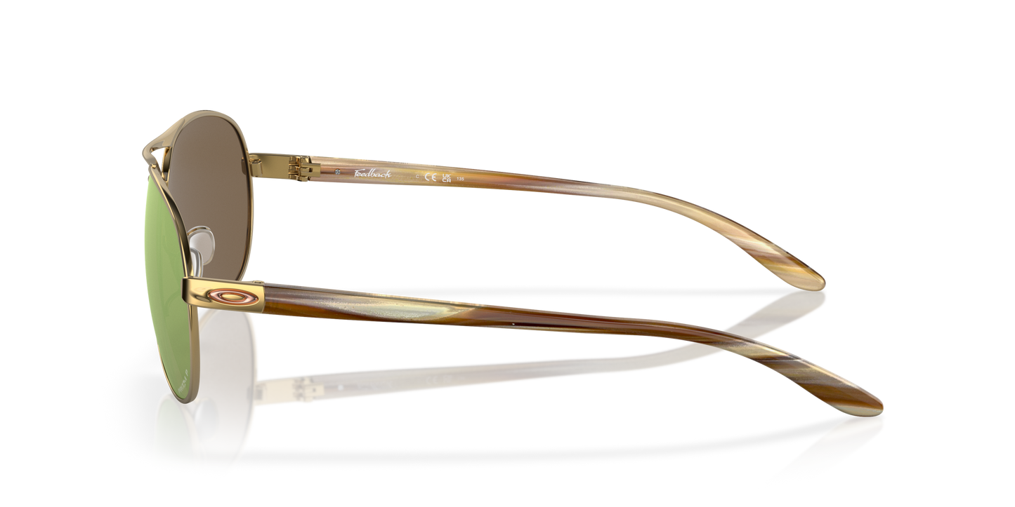 [Prizm Rose Gold Polarized Lenses, Polished Gold Frame]