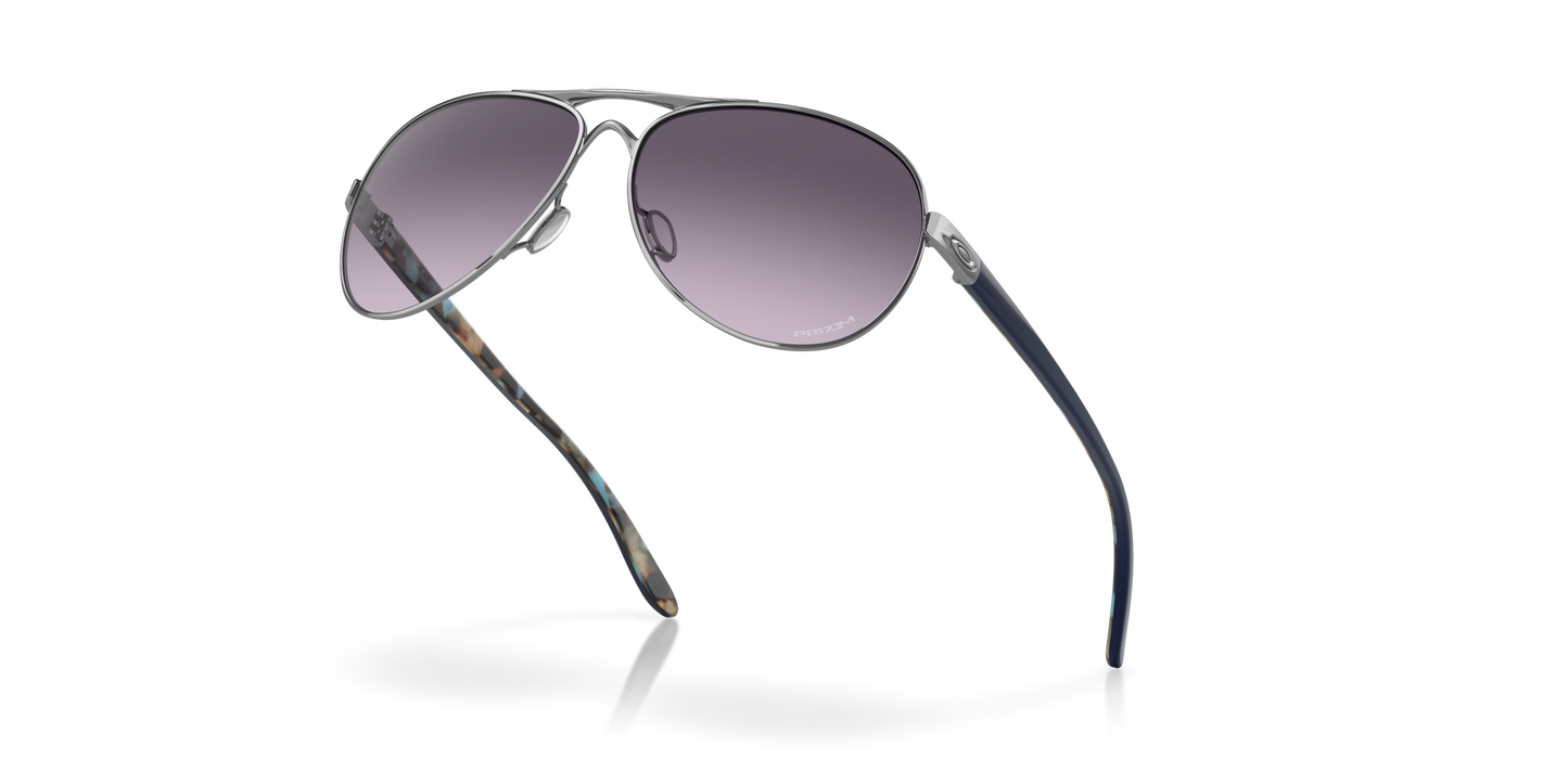[Prizm Grey Gradient Lenses, Polished Chrome Frame]