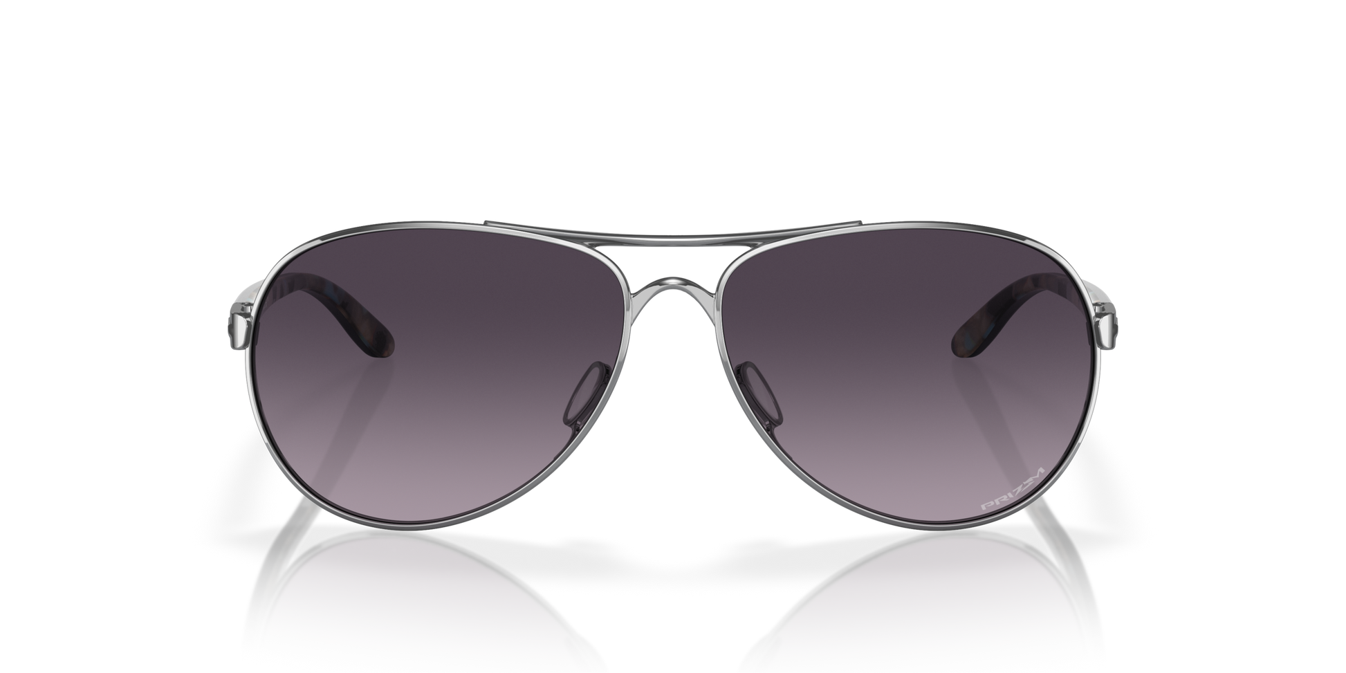 [Prizm Grey Gradient Lenses, Polished Chrome Frame]