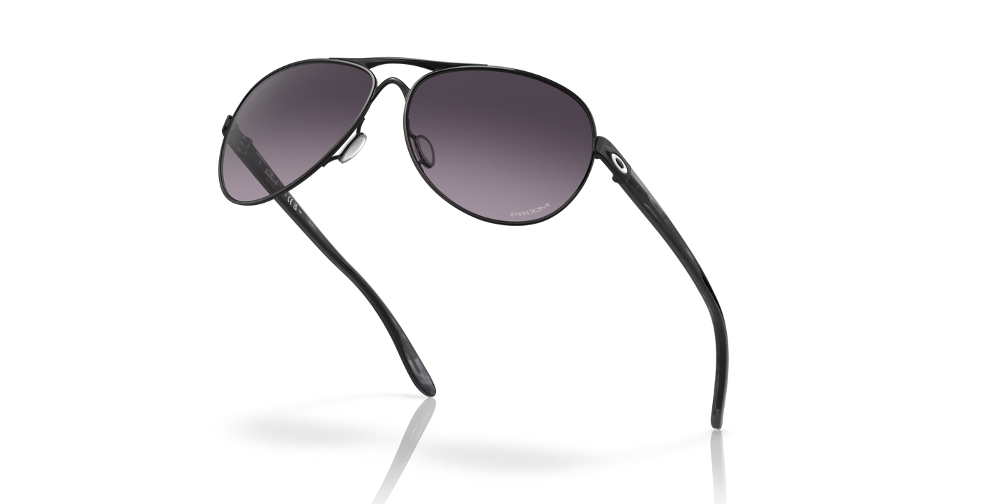 [Prizm Grey Gradient Lenses, Satin Black Frame]