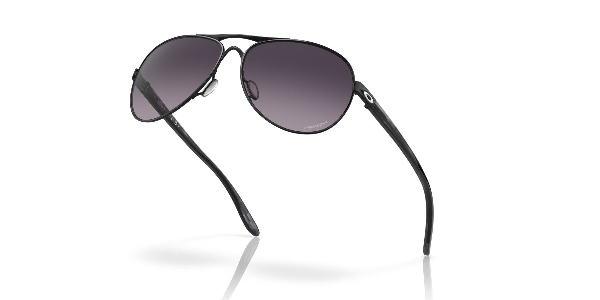 [Prizm Grey Gradient Lenses, Satin Black Frame]