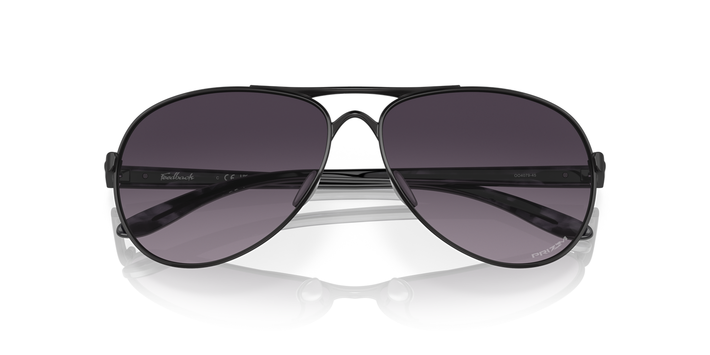 [Prizm Grey Gradient Lenses, Satin Black Frame]