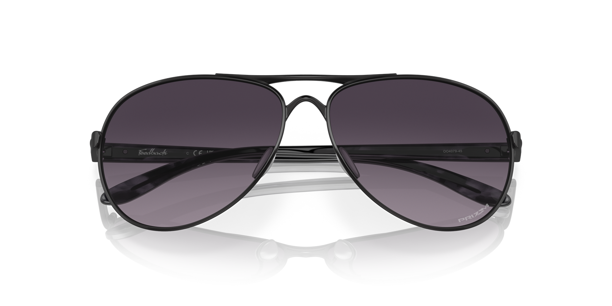[Prizm Grey Gradient Lenses, Satin Black Frame]
