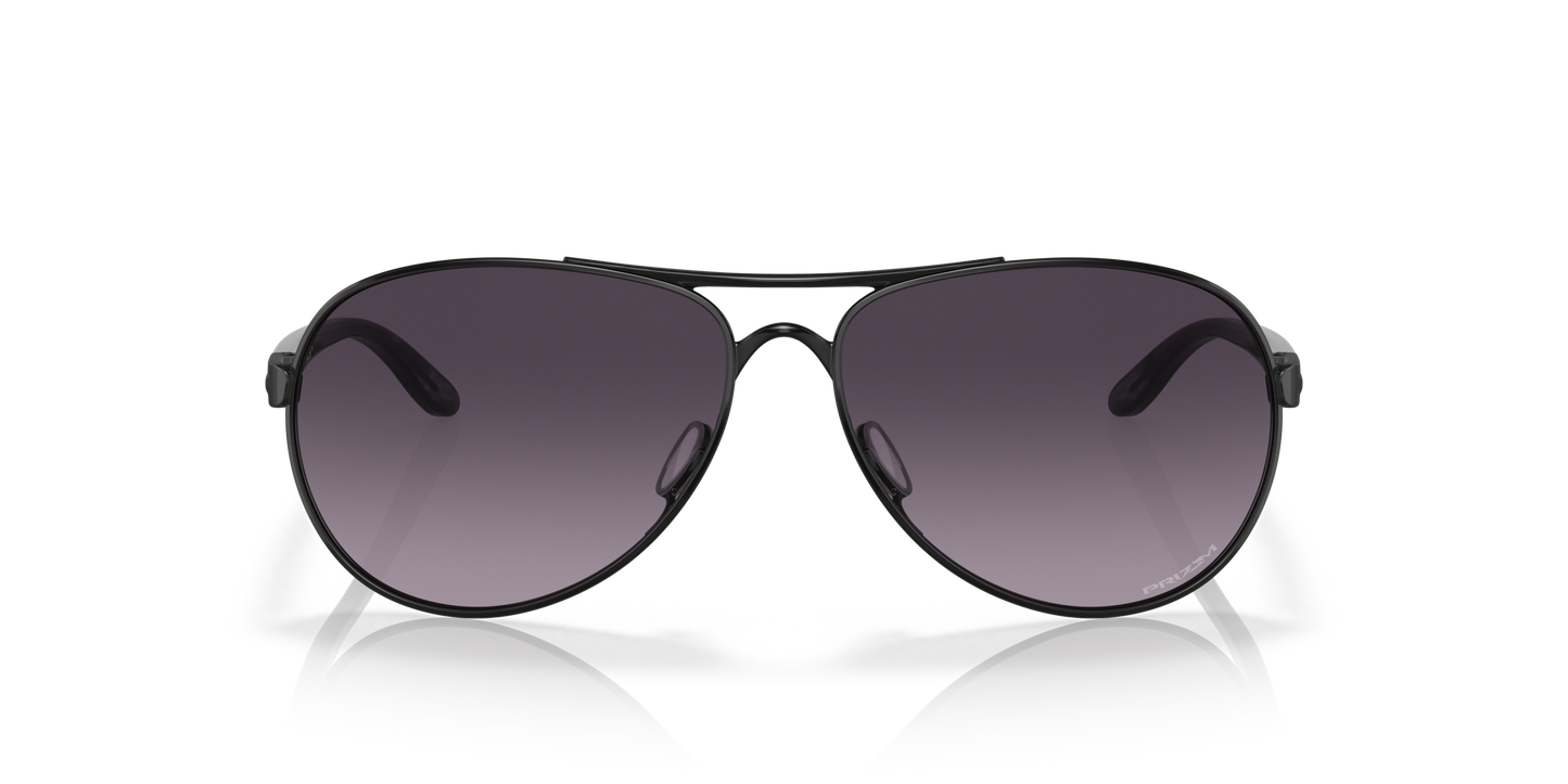 [Prizm Grey Gradient Lenses, Satin Black Frame]