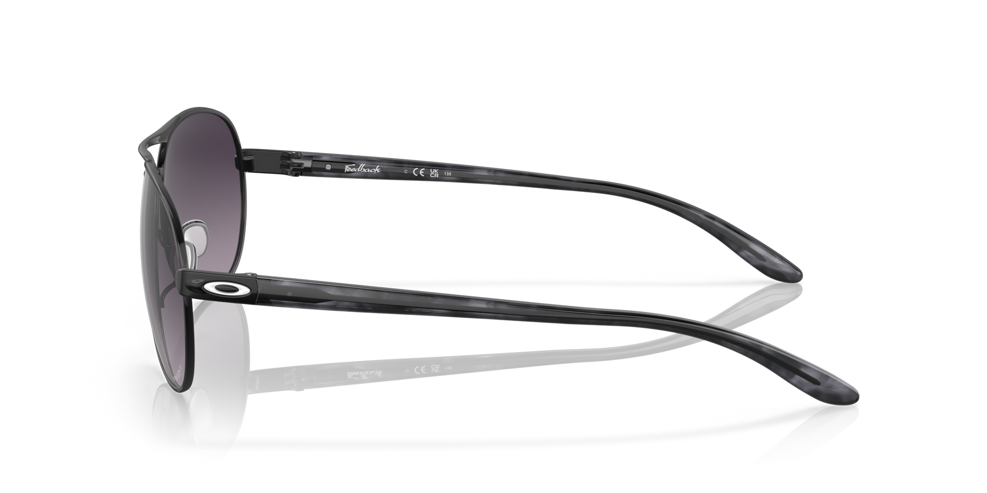 [Prizm Grey Gradient Lenses, Satin Black Frame]