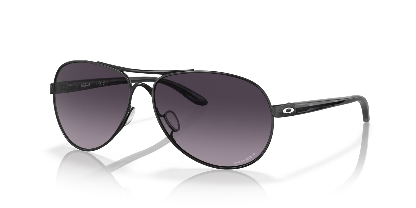 [Prizm Grey Gradient Lenses, Satin Black Frame]