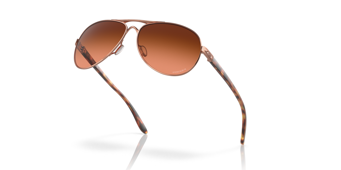 [Prizm Brown Gradient Lenses, Rose Gold Frame]