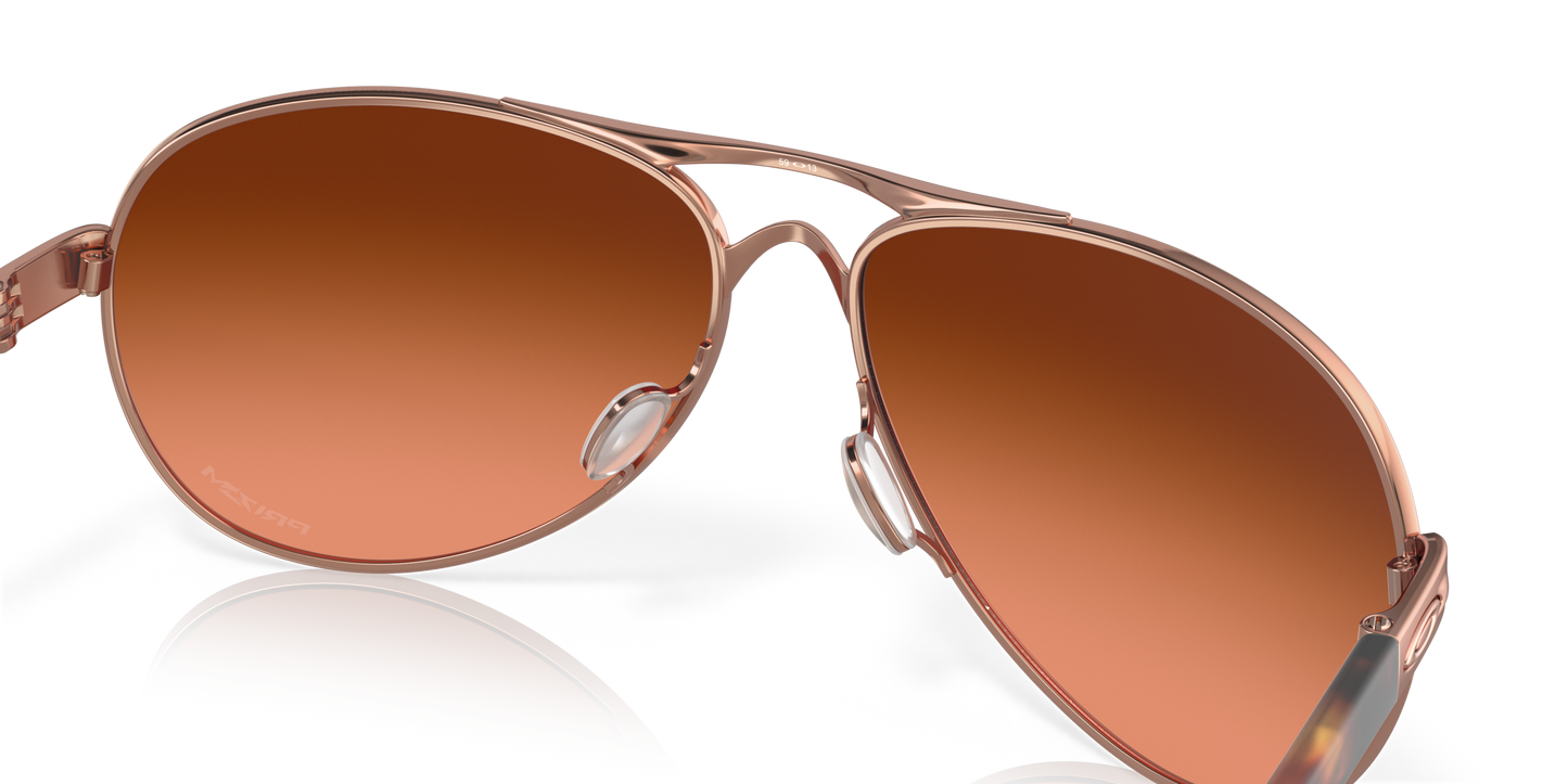 [Prizm Brown Gradient Lenses, Rose Gold Frame]