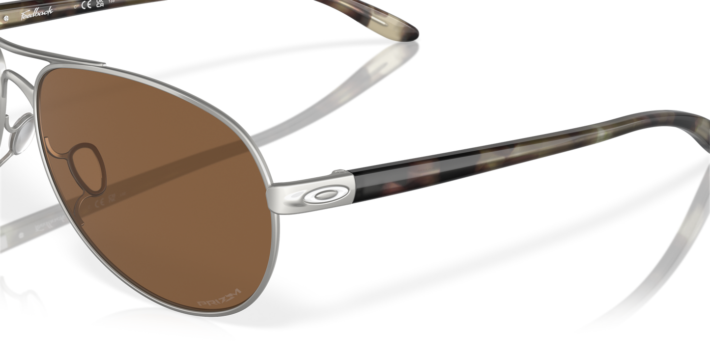 [Prizm Bronze Lenses, Satin Chrome Frame]
