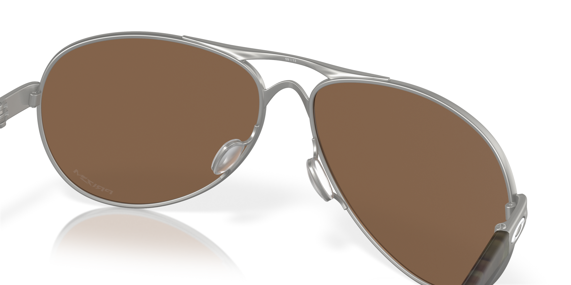 [Prizm Bronze Lenses, Satin Chrome Frame]