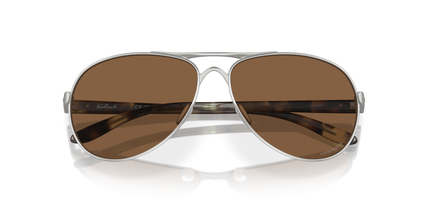 [Prizm Bronze Lenses, Satin Chrome Frame]